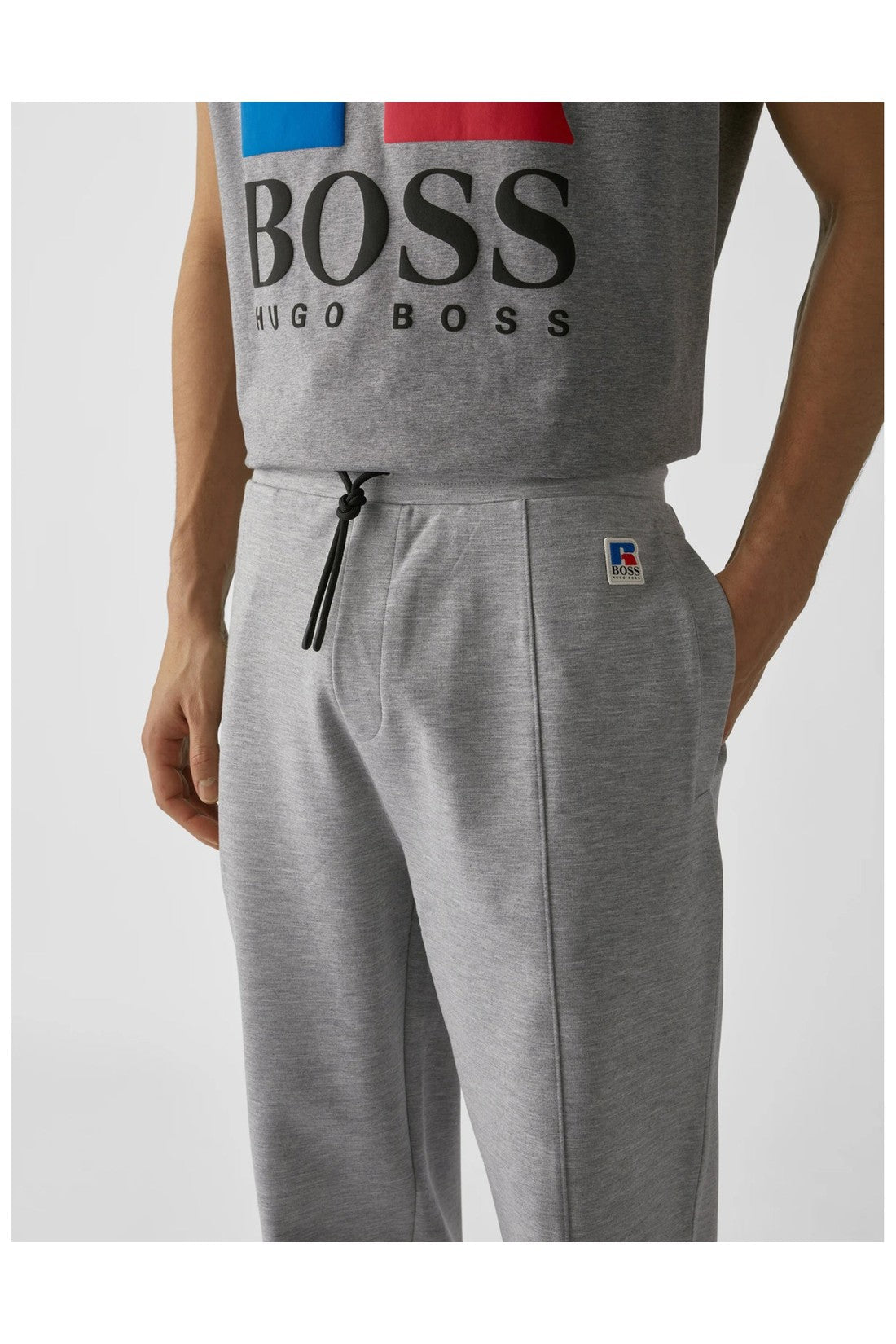 Hugo Boss-OUTLET-SALE-Boss x Russell Athletic Jaycen Sweatpants-ARCHIVIST