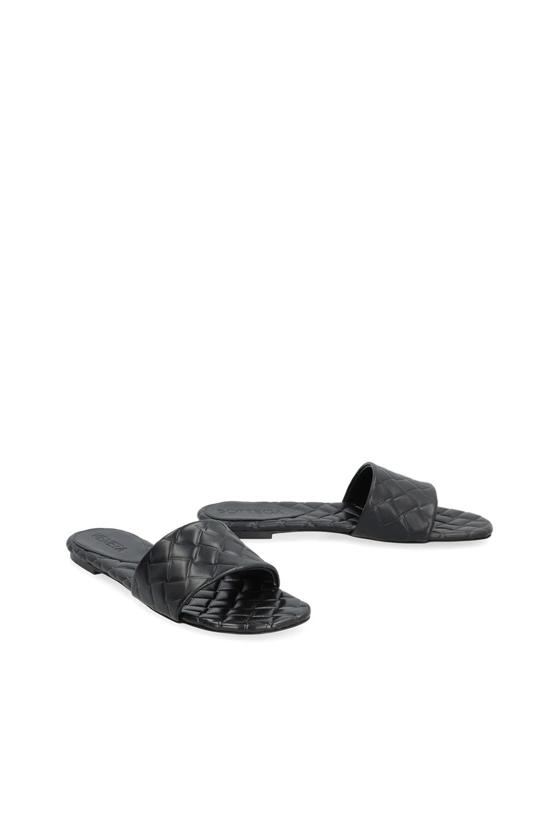 BOTTEGA VENETA-OUTLET-SALE-Bottega Veneta Amy Leather Mules-ARCHIVIST