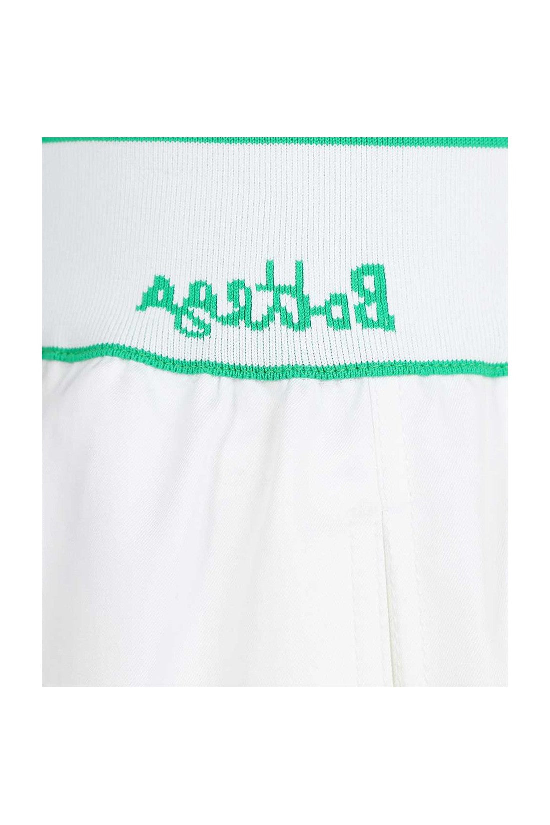 BOTTEGA VENETA-OUTLET-SALE-Bottega Veneta Cotton Logo Shorts-ARCHIVIST