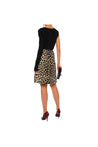 BOTTEGA VENETA-OUTLET-SALE-Bottega Veneta Leopard Print Calf Hair Skirt-ARCHIVIST