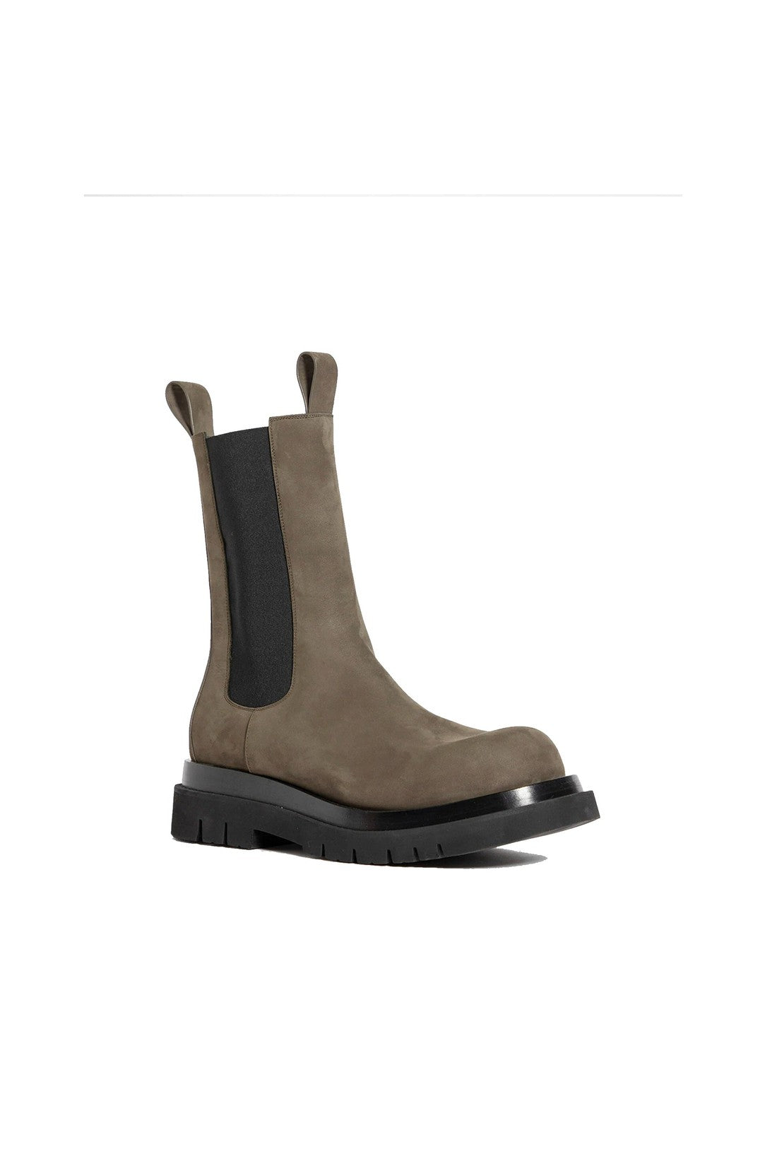 BOTTEGA VENETA-OUTLET-SALE-Bottega Veneta Lug Suede Chelsea Boots-ARCHIVIST