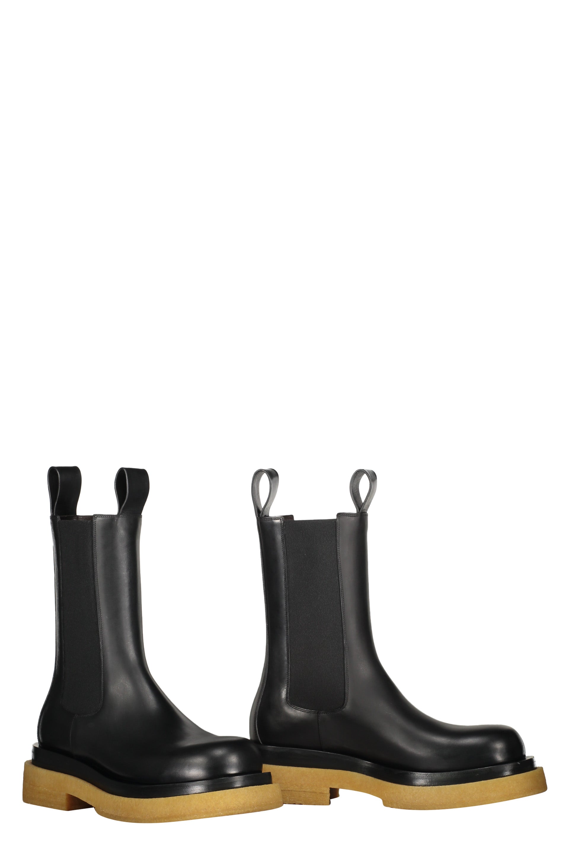 Lug leather boots-Bottega Veneta-OUTLET-SALE-ARCHIVIST
