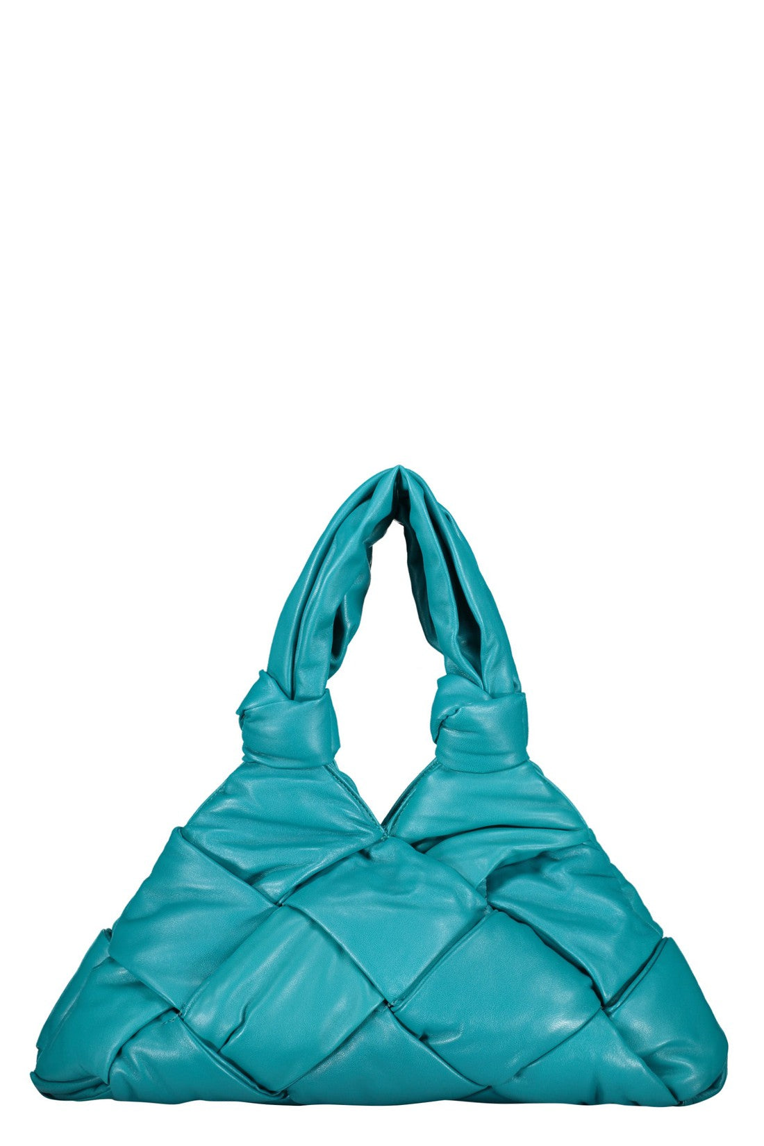 Padded Lock leather shoulder bag