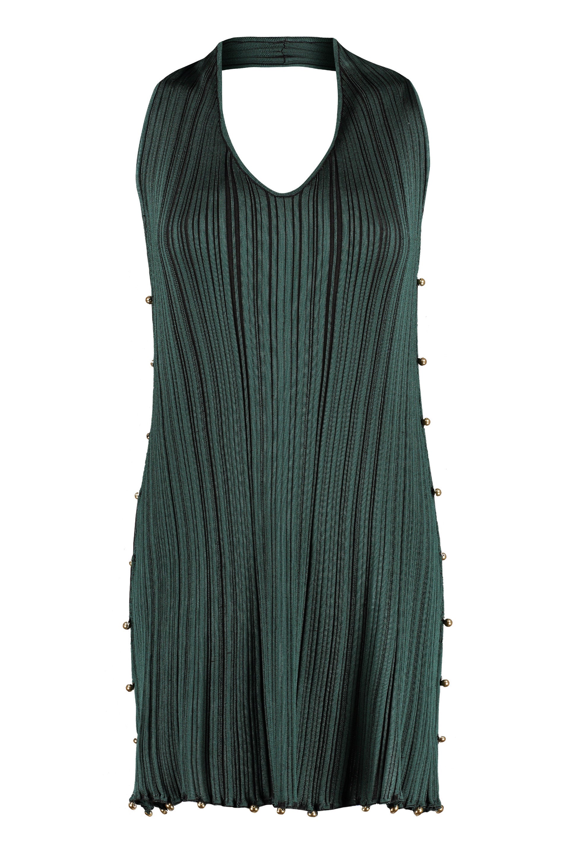 Pleated mini dress-Bottega Veneta-OUTLET-SALE-M-ARCHIVIST