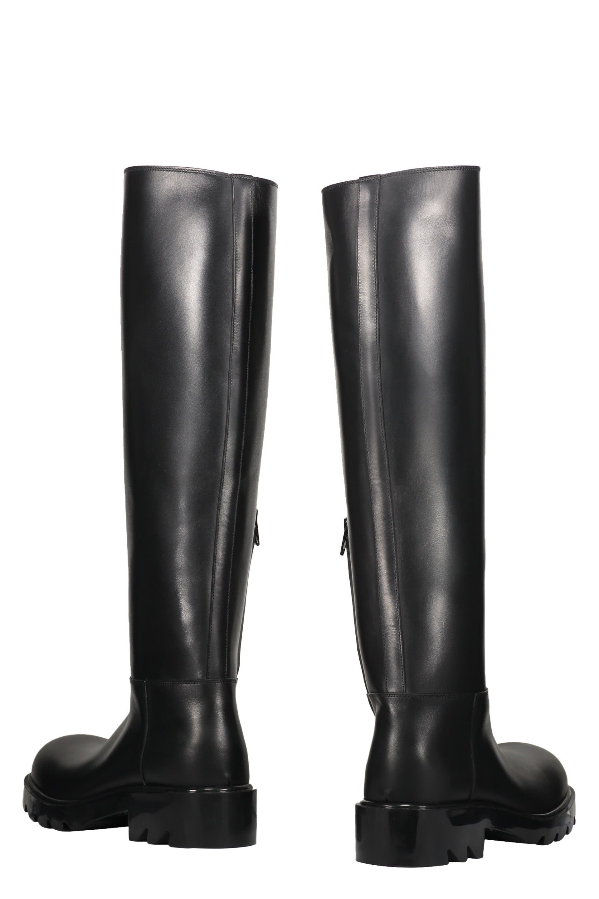 Strut leather boots-Bottega Veneta-OUTLET-SALE-35-ARCHIVIST