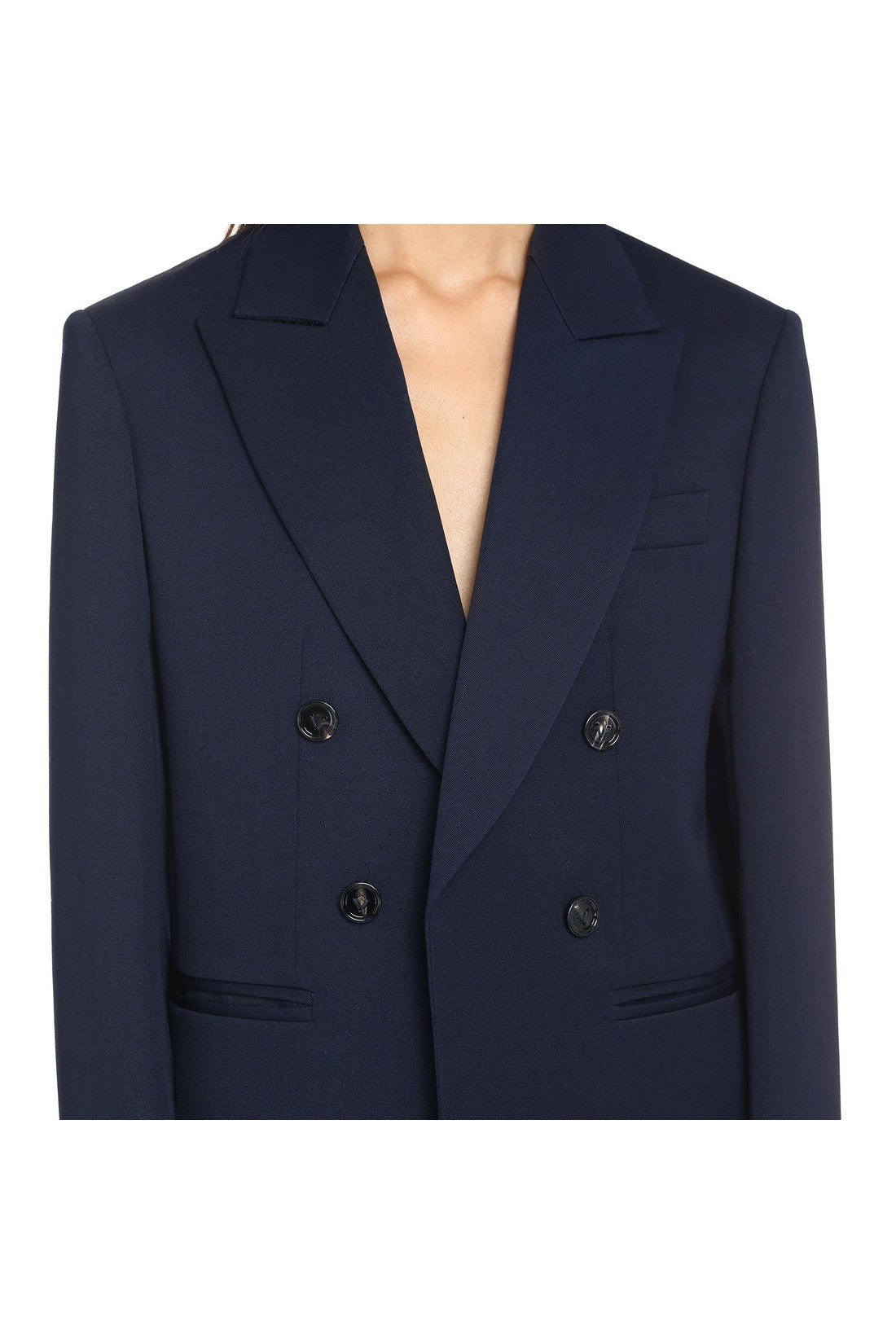 Bottega Veneta-OUTLET-SALE-Bottega Veneta Sartorial Wool Blazer-ARCHIVIST