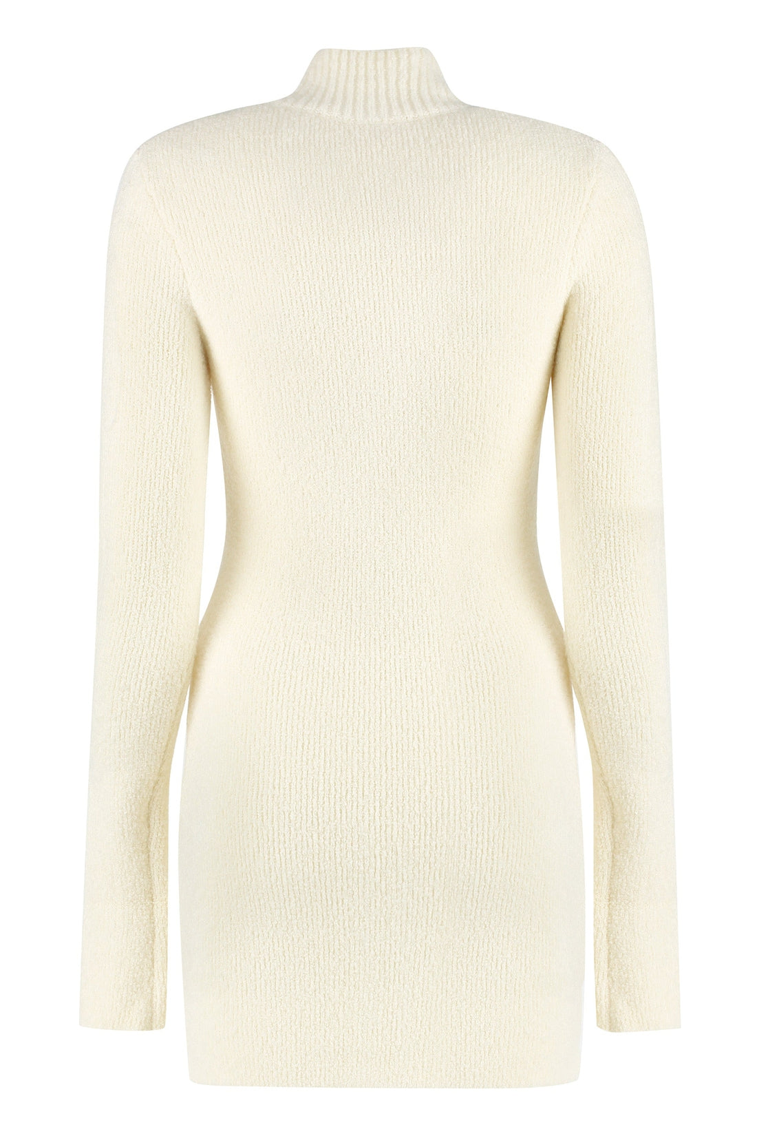Off-White-OUTLET-SALE-Bouclé knit dress-ARCHIVIST