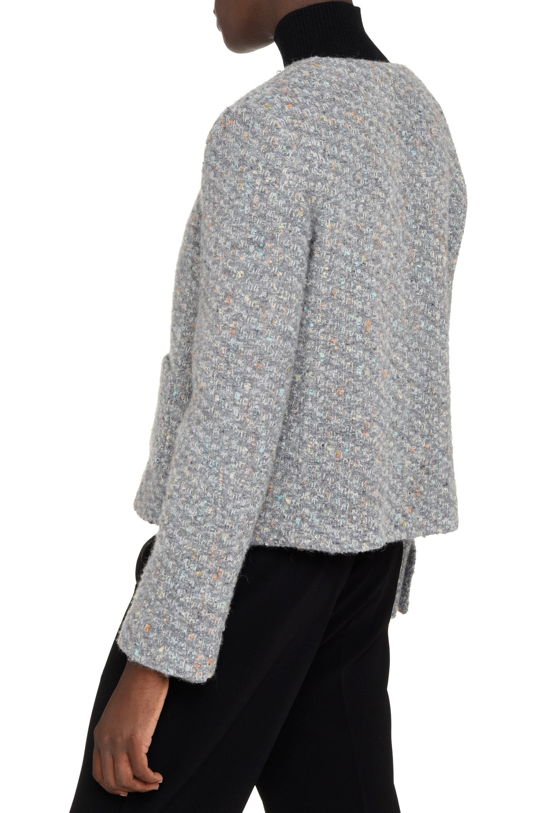 Moschino-OUTLET-SALE-Boucle wool jacket-ARCHIVIST