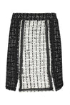 Karl Lagerfeld-OUTLET-SALE-Bouclé wool skirt-ARCHIVIST