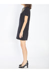 Valentino Garavani-OUTLET-SALE-Bow dress in couture crepe-ARCHIVIST