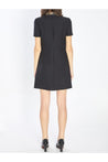 Valentino Garavani-OUTLET-SALE-Bow dress in couture crepe-ARCHIVIST