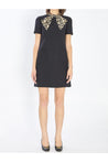 Valentino Garavani-OUTLET-SALE-Bow dress in couture crepe-ARCHIVIST