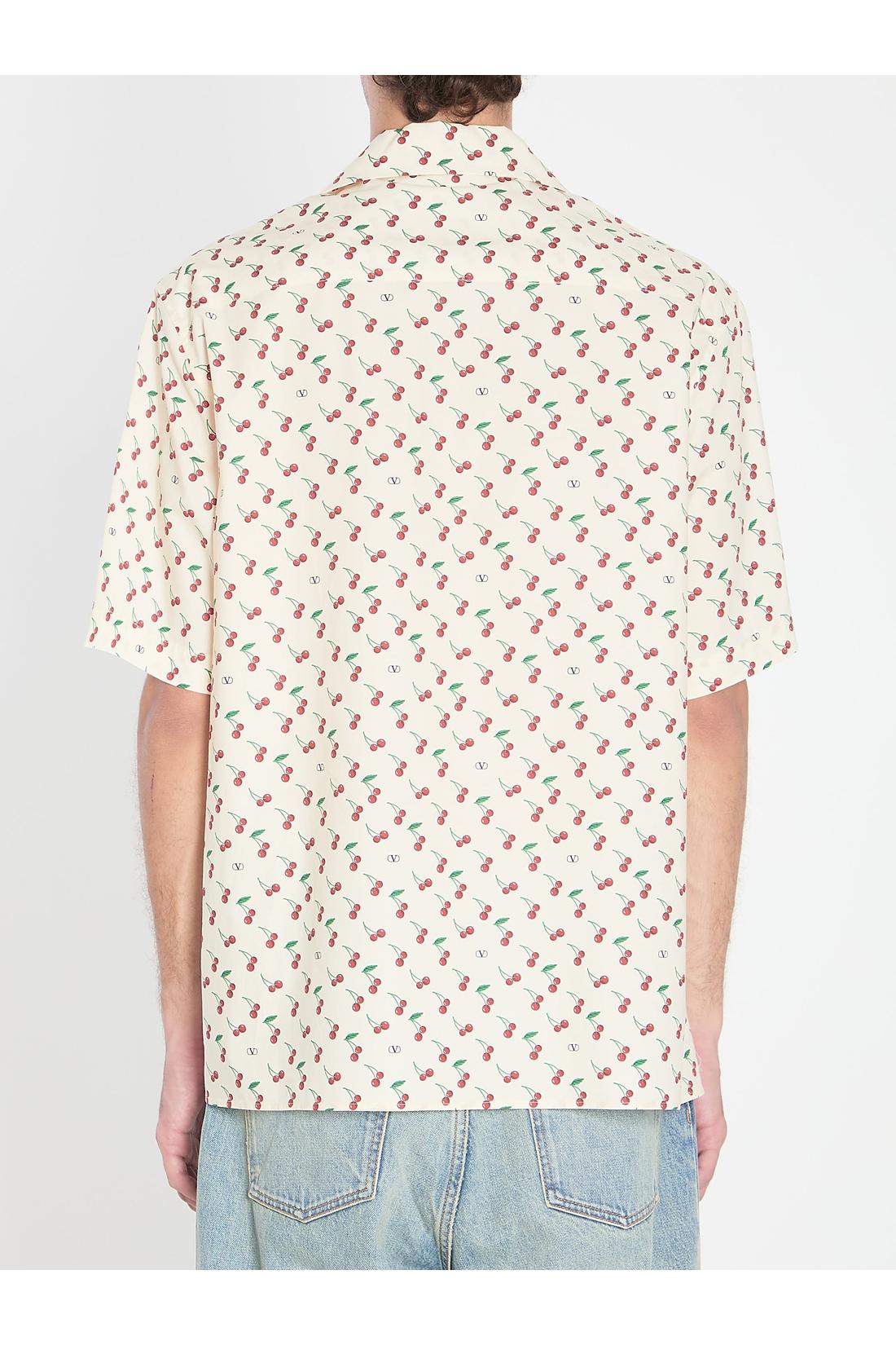 Valentino Garavani-OUTLET-SALE-Bowling Cherryfic shirt-ARCHIVIST