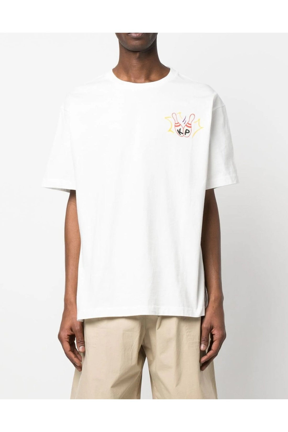 Kenzo-OUTLET-SALE-Bowling Team Logo Oversize T-shirt-ARCHIVIST