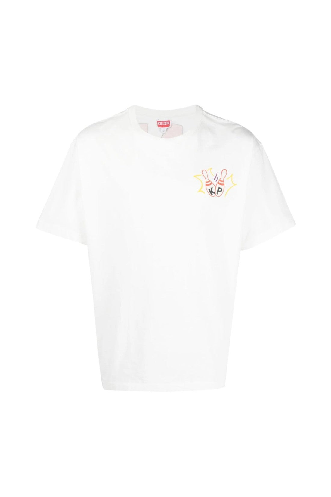 Kenzo-OUTLET-SALE-Bowling Team Logo Oversize T-shirt-ARCHIVIST