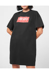 Kenzo-OUTLET-SALE-Box Logo T-Shirt Dress-ARCHIVIST