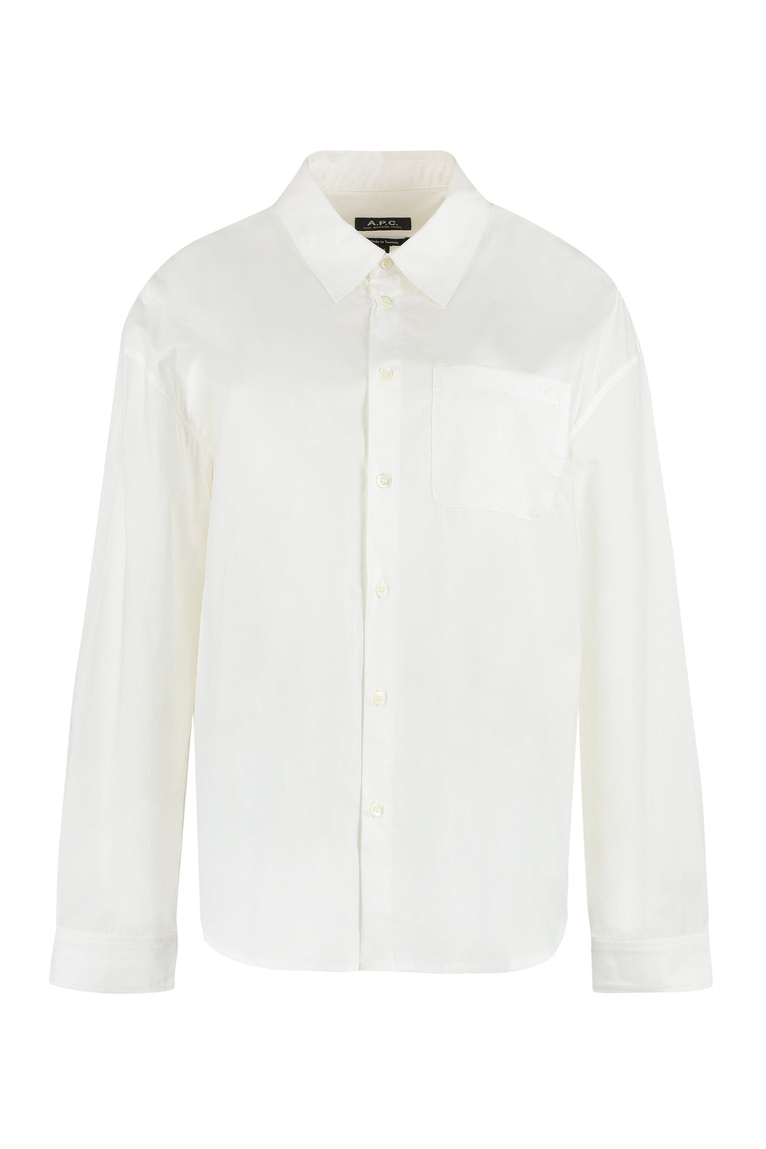 A.P.C.-OUTLET-SALE-Boyfriend cotton shirt-ARCHIVIST