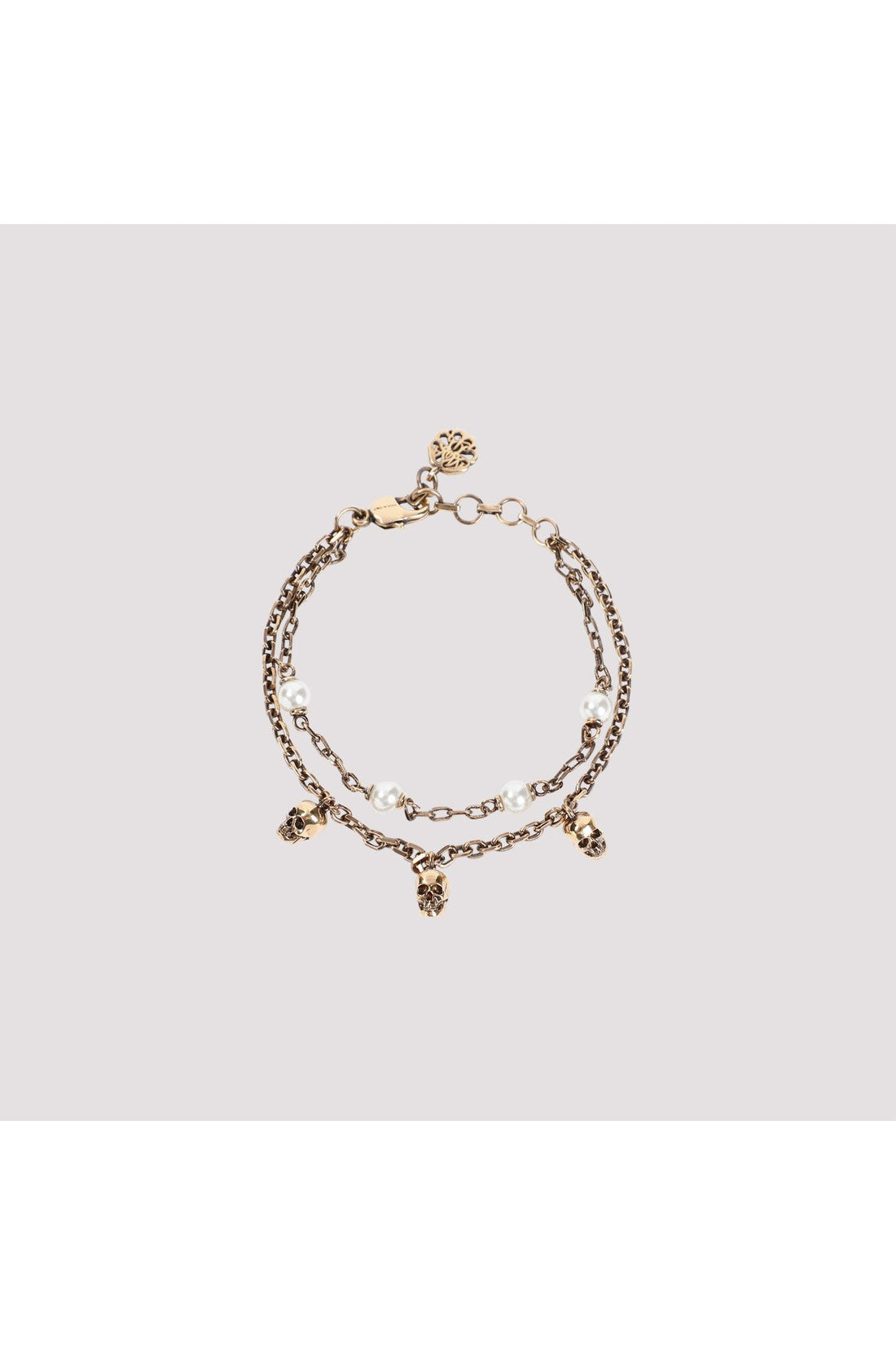 ALEXANDER MCQUEEN-OUTLET-SALE-Bracelet Weiss-ARCHIVIST