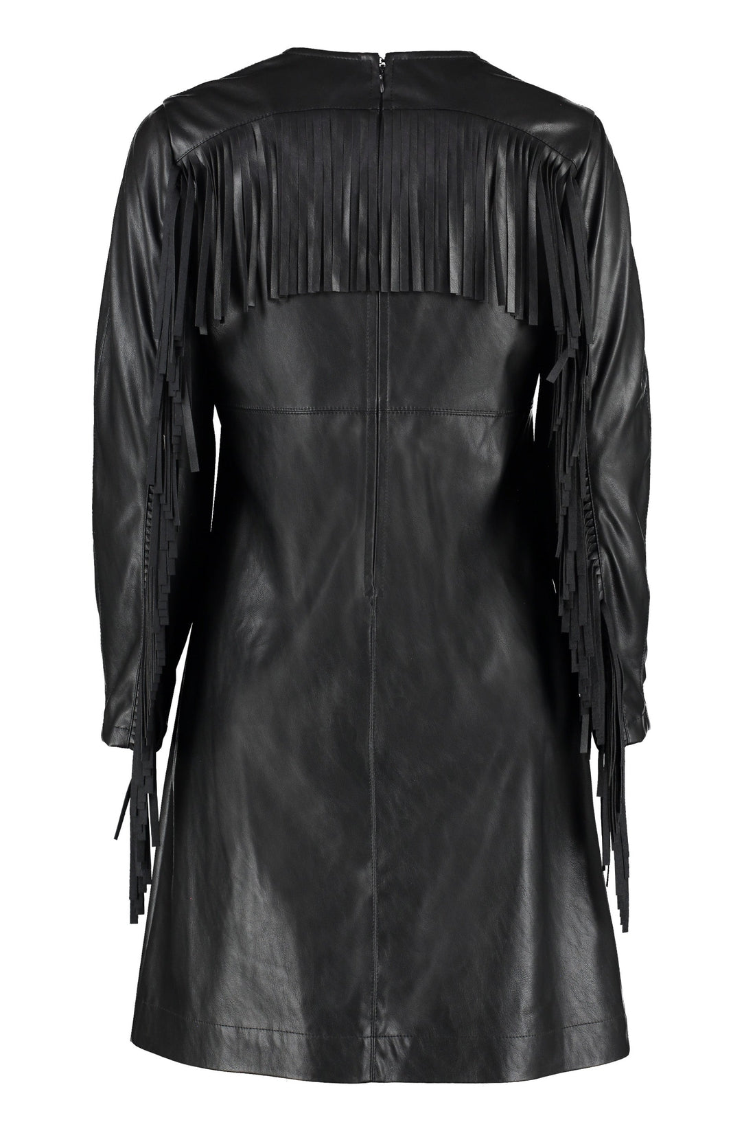 Pinko-OUTLET-SALE-Brandy faux leather dress-ARCHIVIST