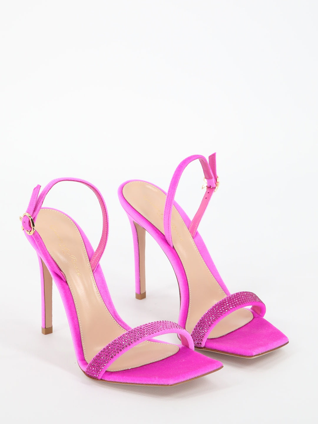 GIANVITO ROSSI-OUTLET-SALE-Britney fuchsia sandals-ARCHIVIST