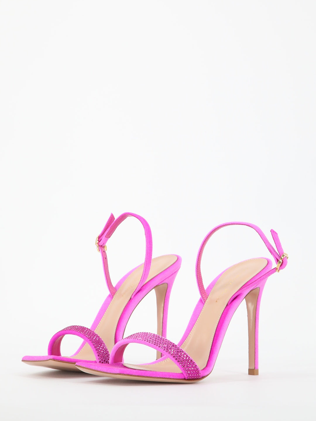 Gianvito Rossi-OUTLET-SALE-Britney fuchsia sandals-ARCHIVIST