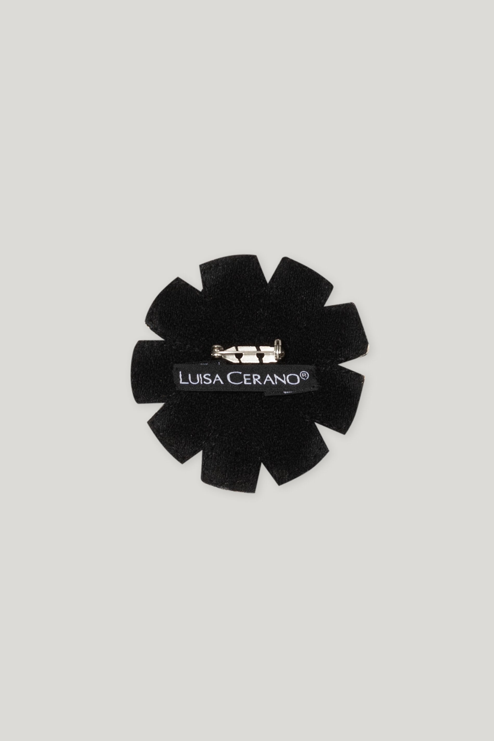 Luisa Cerano-Brosche mit Schmucksteinen-Accessoires-Black-Deal-Outlet-by-ARCHIVIST