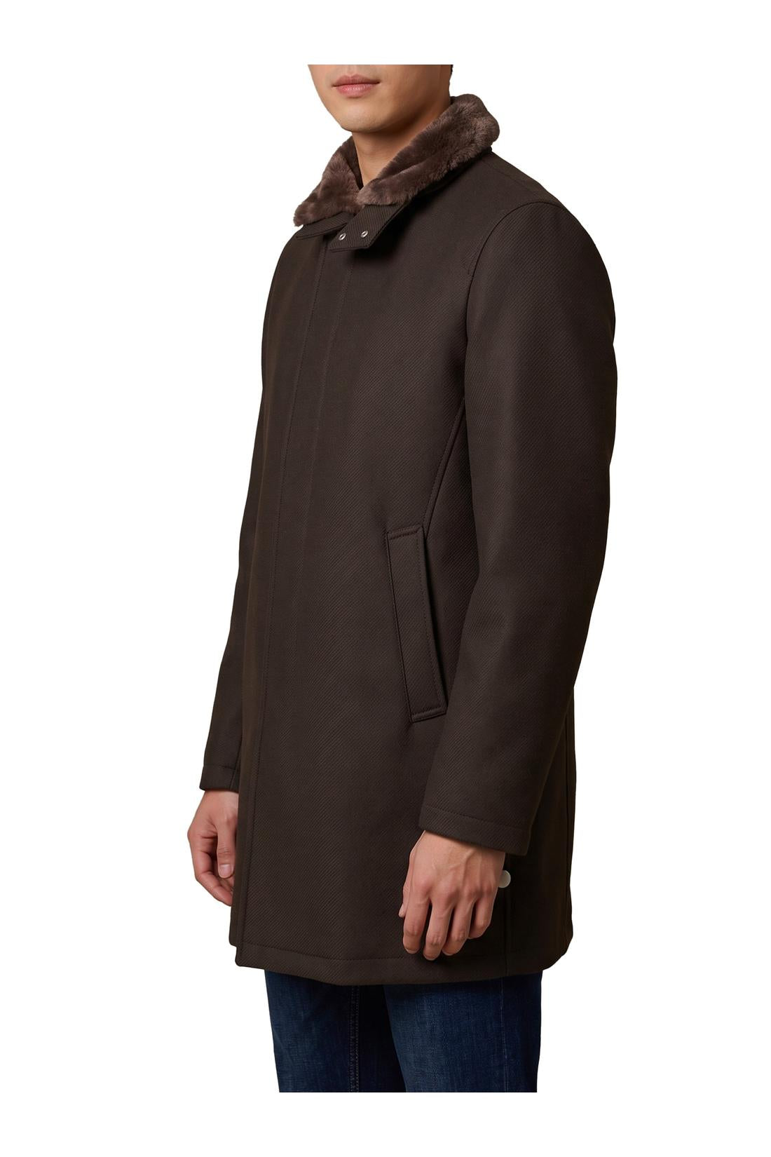 Herno-OUTLET-SALE-Brown short coat-ARCHIVIST