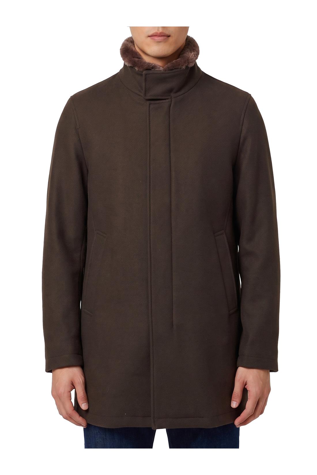 Herno-OUTLET-SALE-Brown short coat-ARCHIVIST
