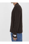 Dolce&Gabbana-OUTLET-SALE-Brown wool sweater-ARCHIVIST