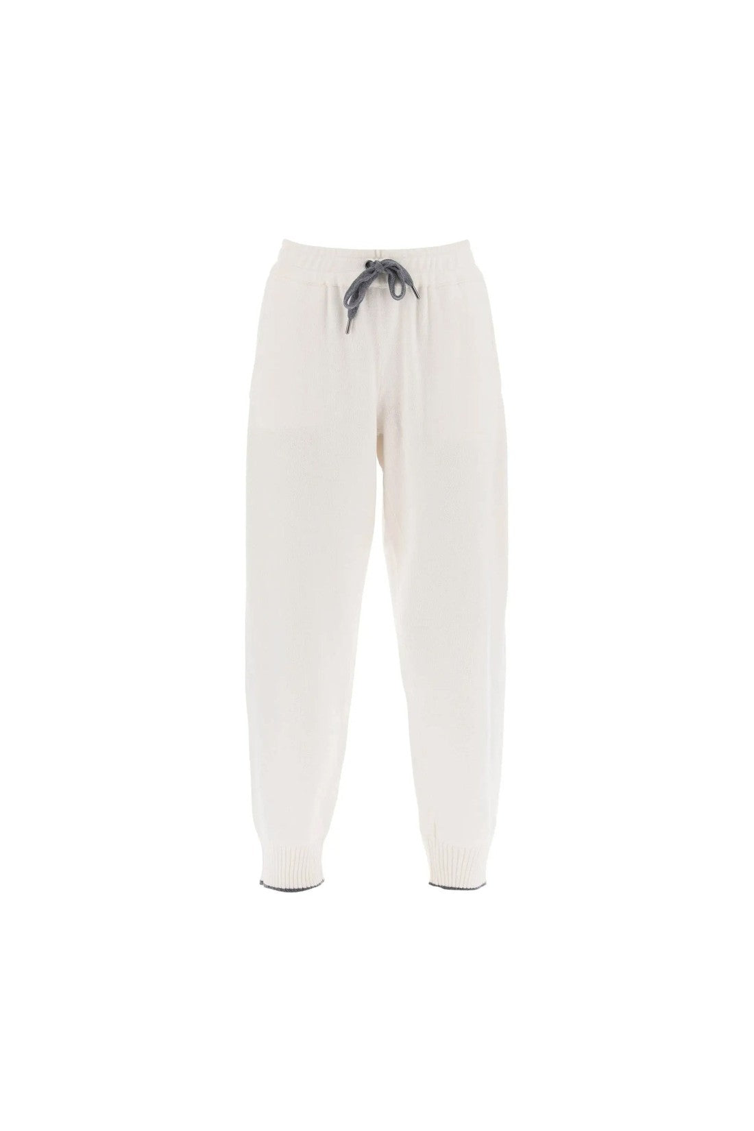 BRUNELLO CUCINELLI-OUTLET-SALE-Brunello Cucinelli Cashmere Jogging Pants-ARCHIVIST