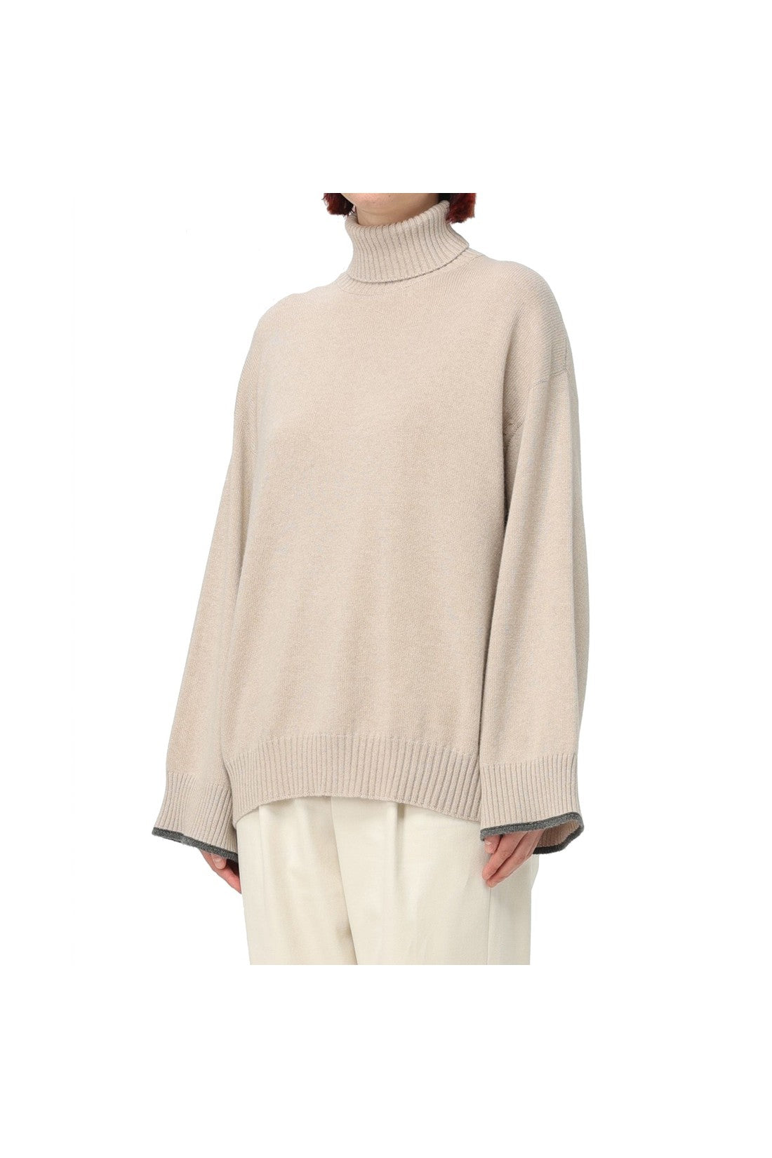 BRUNELLO CUCINELLI-OUTLET-SALE-Brunello Cucinelli Cashmere Sweater-ARCHIVIST