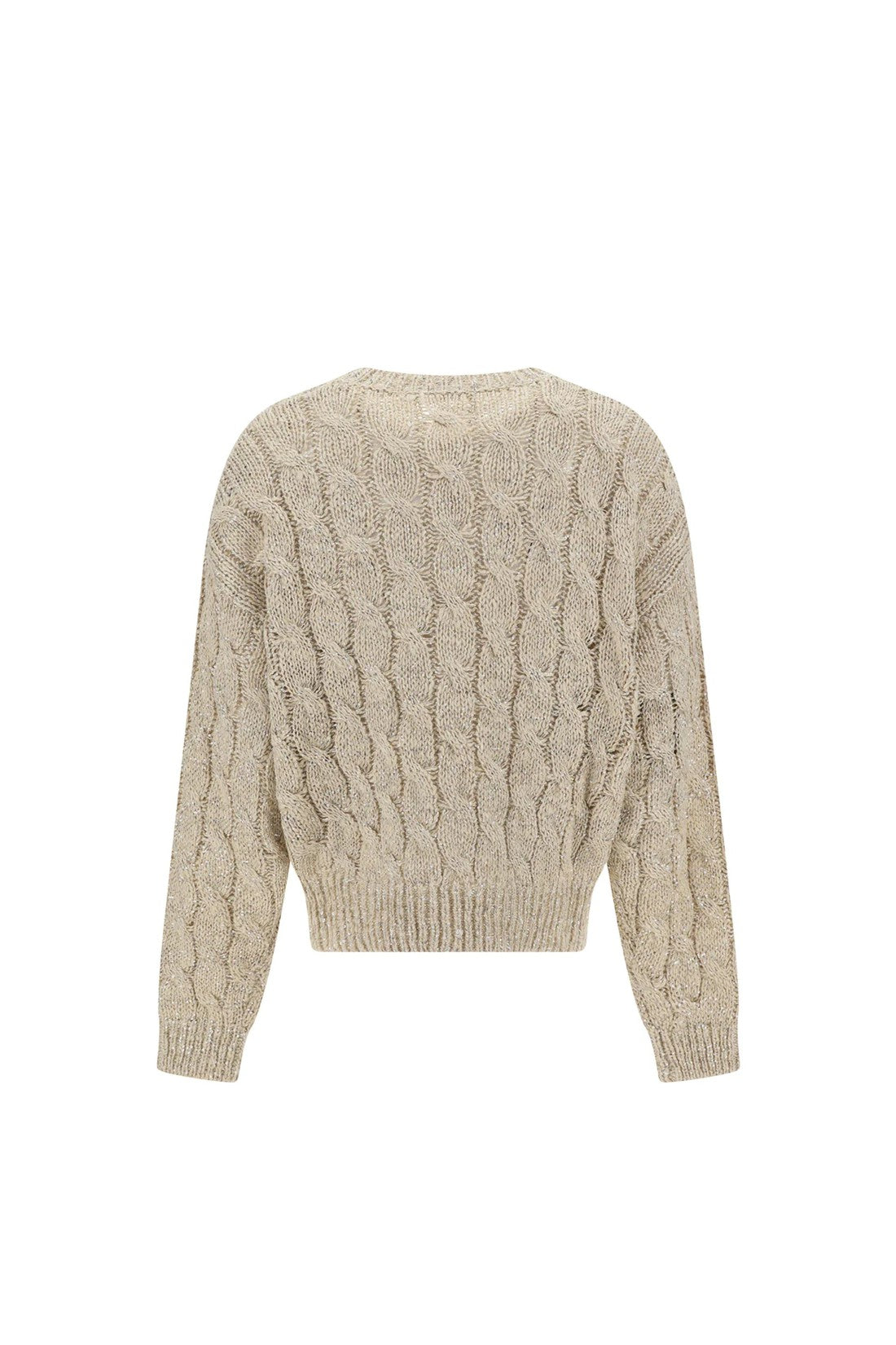 BRUNELLO CUCINELLI-OUTLET-SALE-Brunello Cucinelli Crewneck Sweater-ARCHIVIST