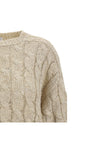 BRUNELLO CUCINELLI-OUTLET-SALE-Brunello Cucinelli Crewneck Sweater-ARCHIVIST