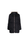 BRUNELLO CUCINELLI-OUTLET-SALE-Brunello Cucinelli Hooded Puff Coat-ARCHIVIST