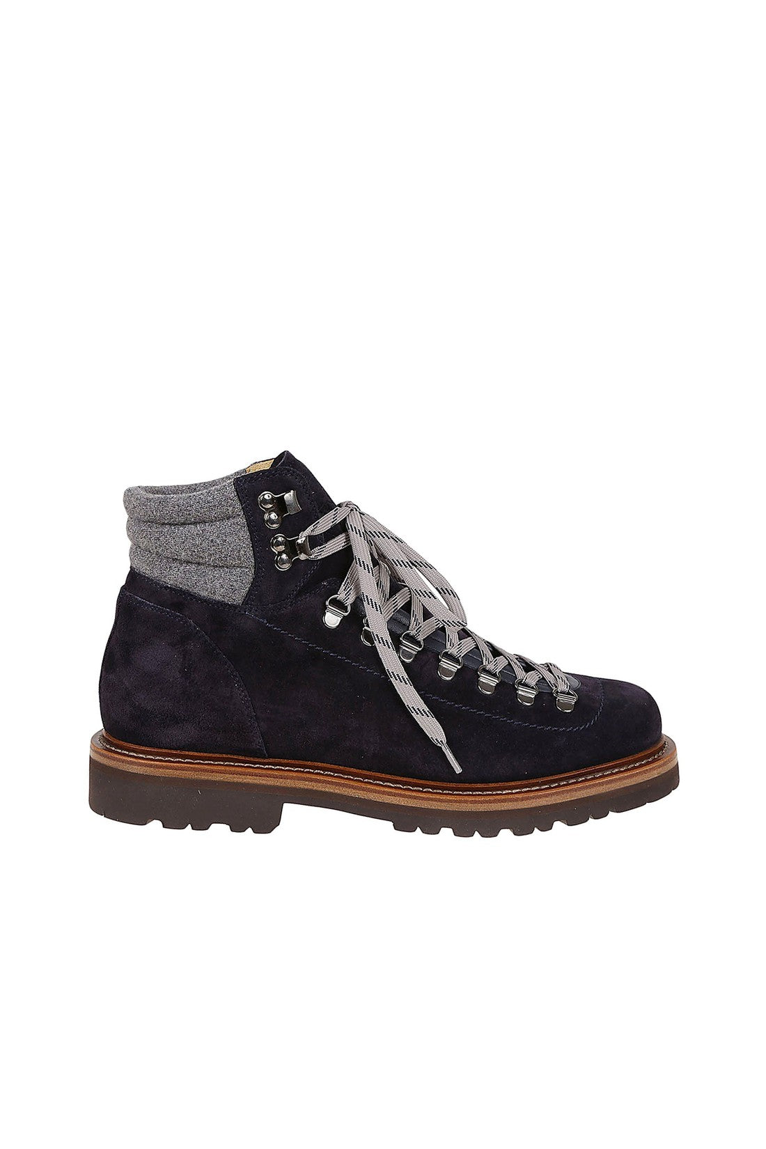 BRUNELLO CUCINELLI-OUTLET-SALE-Brunello Cucinelli Leather Boots-ARCHIVIST