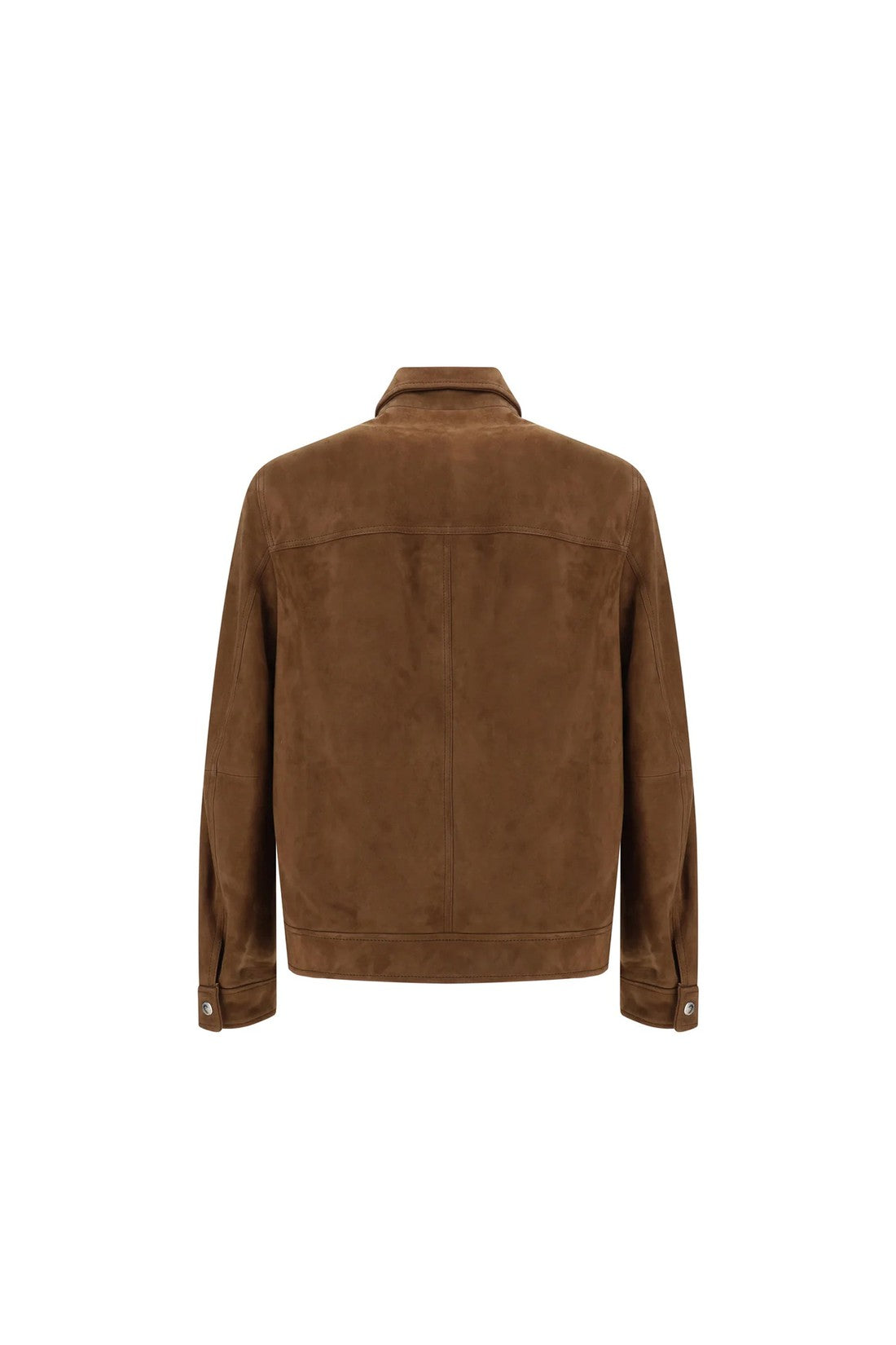 BRUNELLO CUCINELLI-OUTLET-SALE-Brunello Cucinelli Leather Jacket-ARCHIVIST