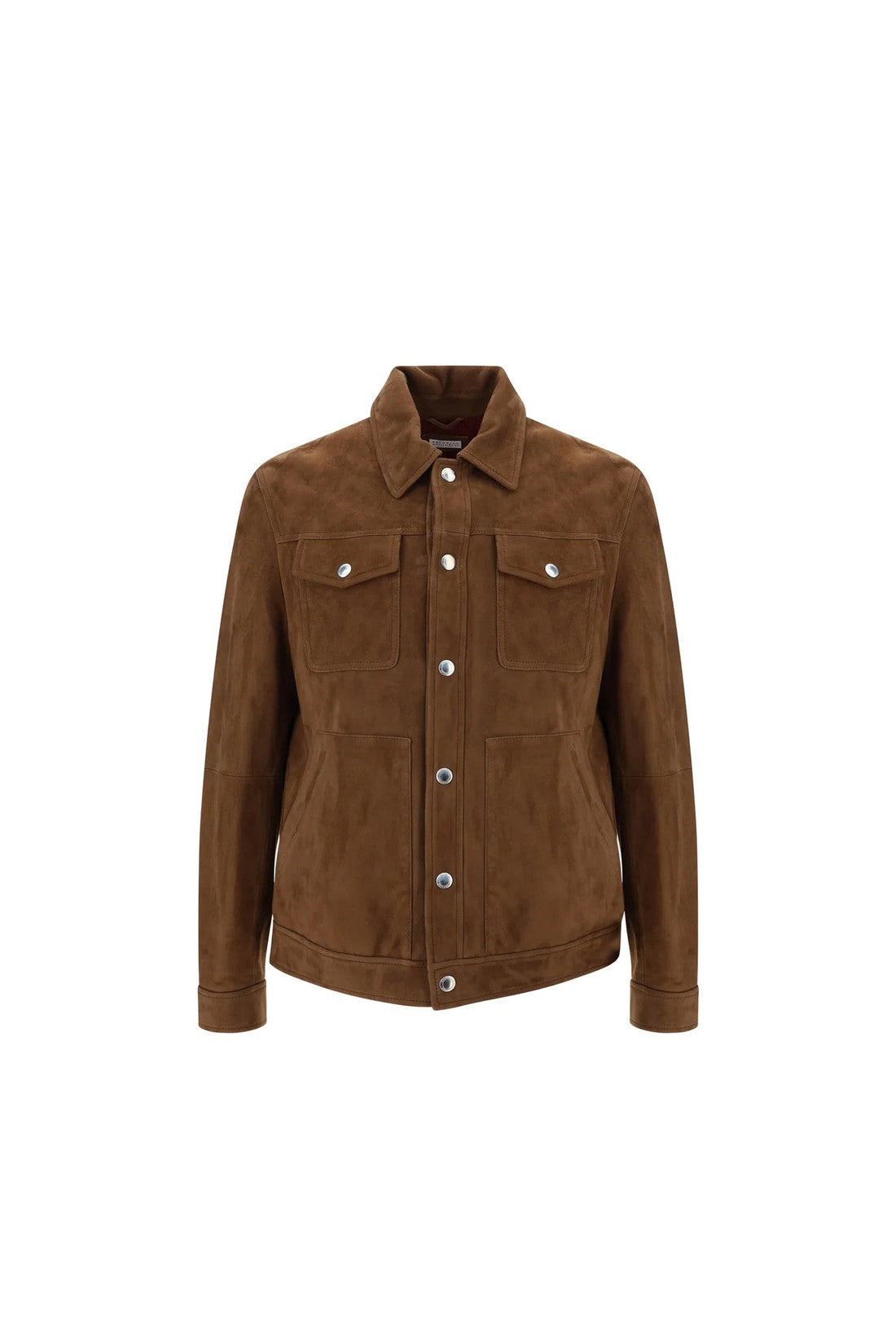 BRUNELLO CUCINELLI-OUTLET-SALE-Brunello Cucinelli Leather Jacket-ARCHIVIST