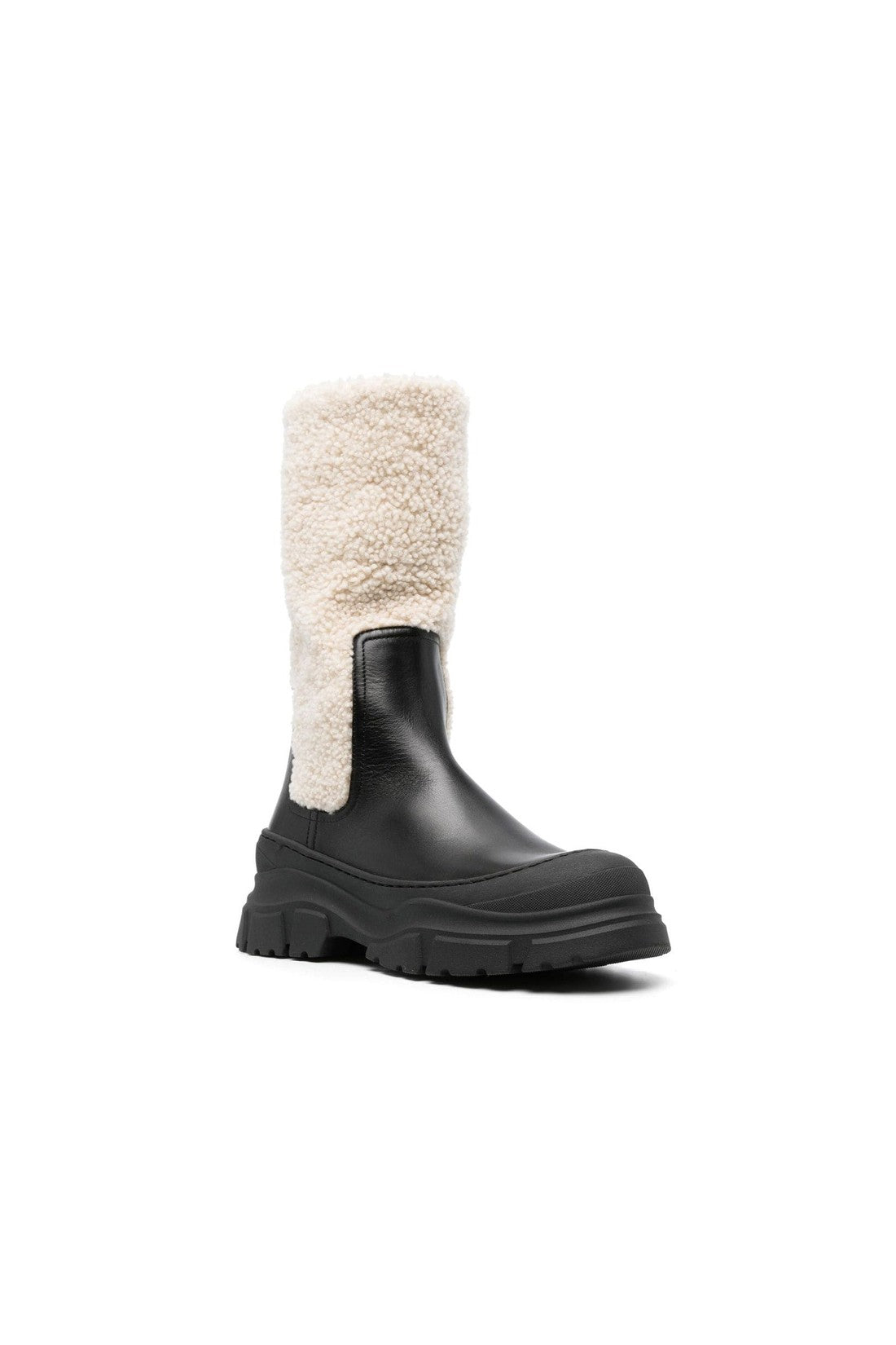 BRUNELLO CUCINELLI-OUTLET-SALE-Brunello Cucinelli Shearling Boots-ARCHIVIST