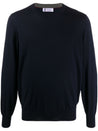 Brunello Cucinelli Sweaters-Shirts-Brunello Cucinelli-50-Navy+grigio scuro-IM-SALE-ARCHIVIST