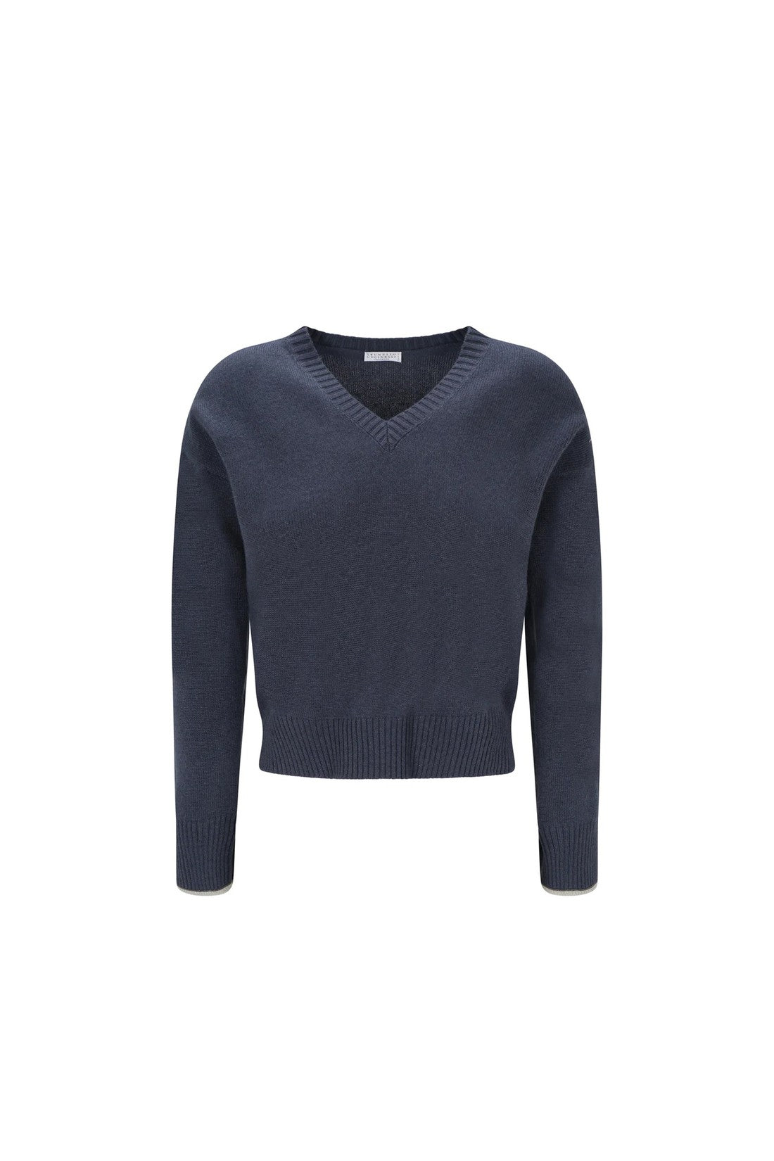 BRUNELLO CUCINELLI-OUTLET-SALE-Brunello Cucinelli V Neck Sweater-ARCHIVIST