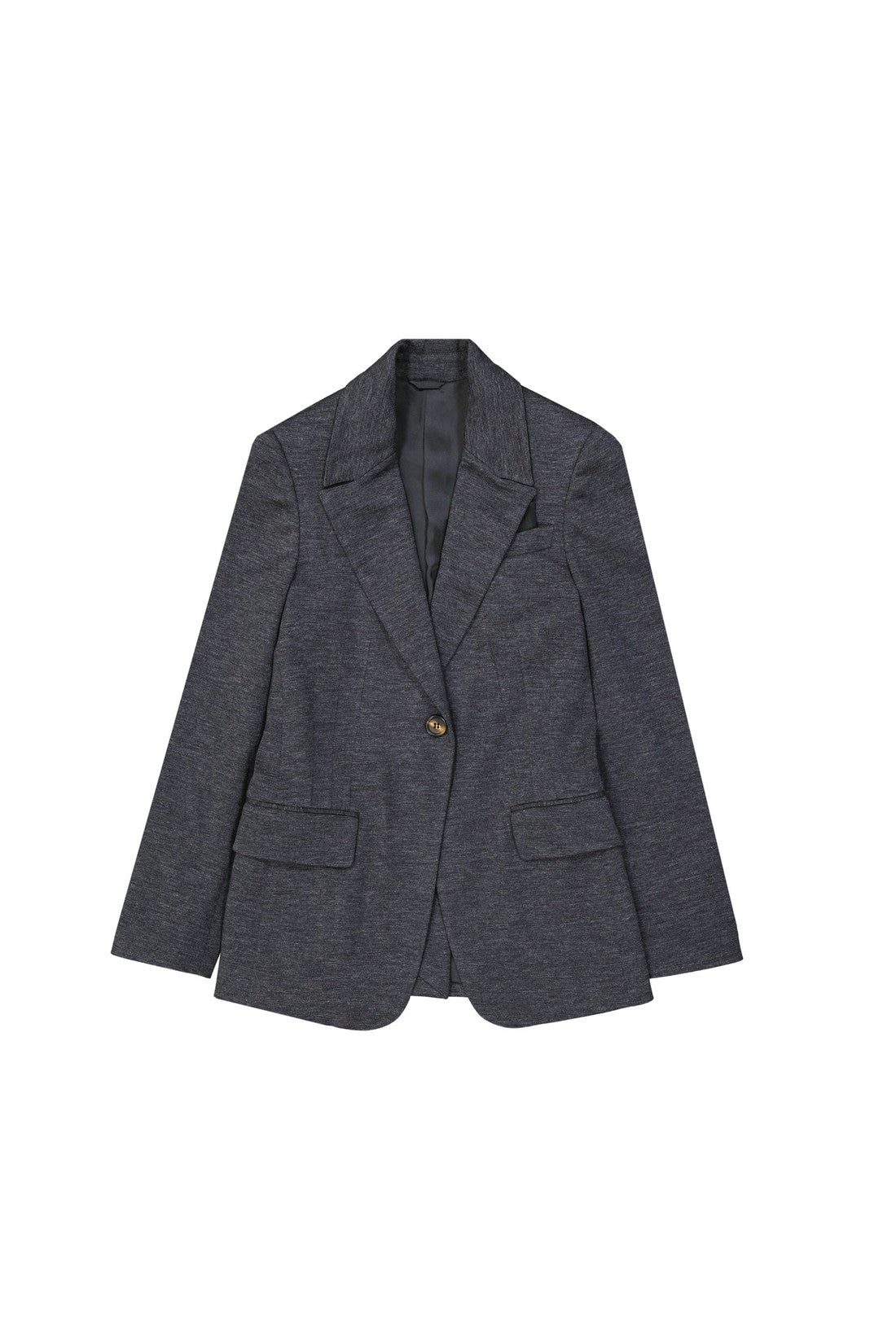 BRUNELLO CUCINELLI-OUTLET-SALE-Brunello Cucinelli Wool Blazer-ARCHIVIST