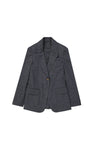 BRUNELLO CUCINELLI-OUTLET-SALE-Brunello Cucinelli Wool Blazer-ARCHIVIST