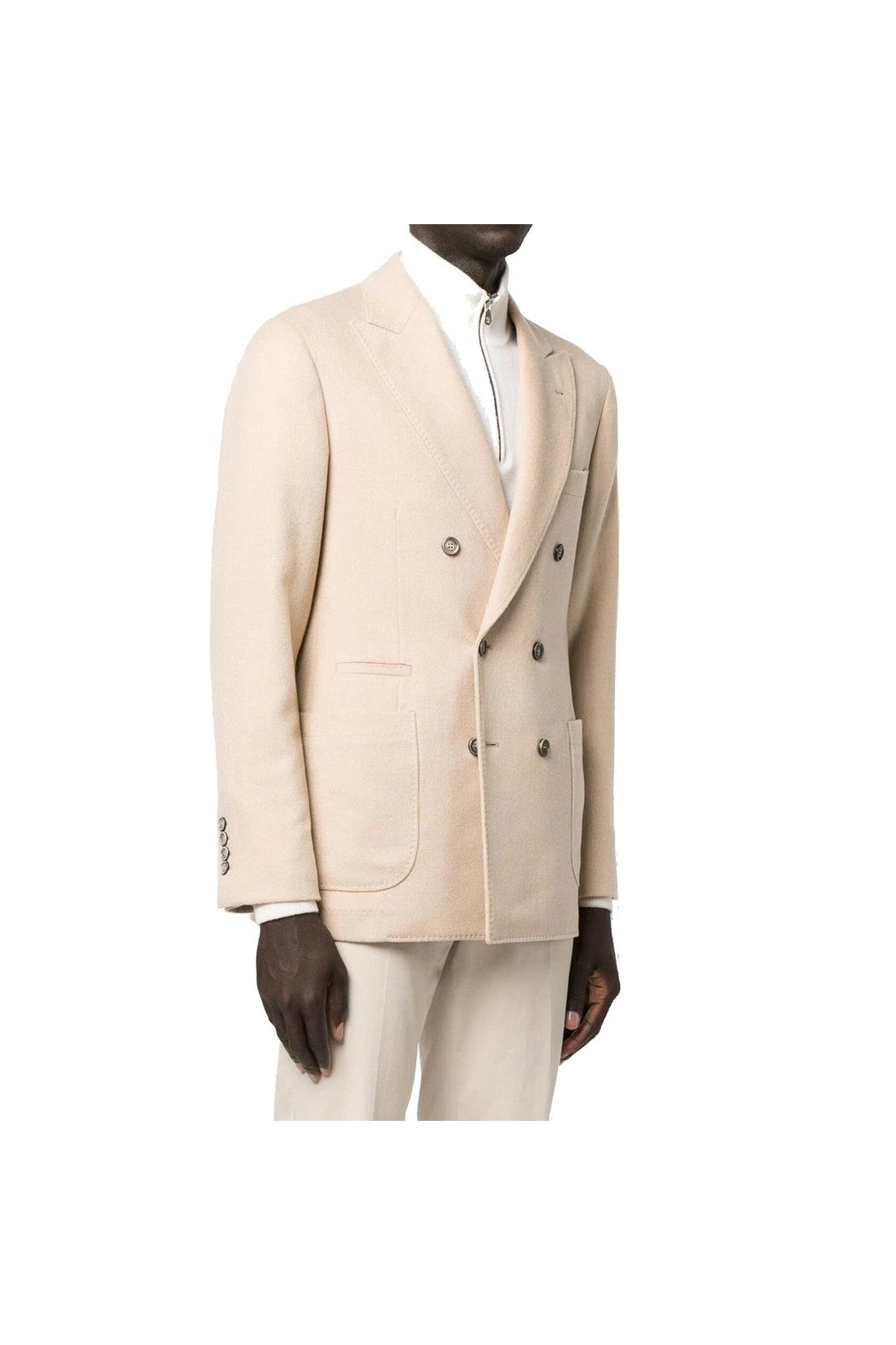 BRUNELLO CUCINELLI-OUTLET-SALE-Brunello Cucinelli Wool Jacket-ARCHIVIST