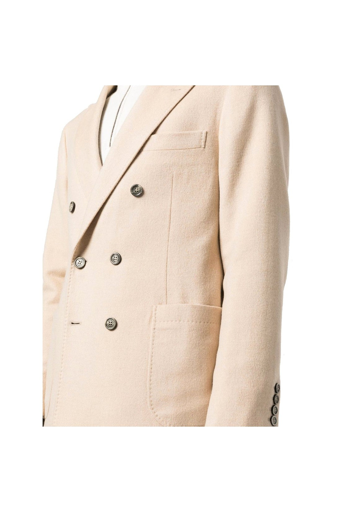 BRUNELLO CUCINELLI-OUTLET-SALE-Brunello Cucinelli Wool Jacket-ARCHIVIST