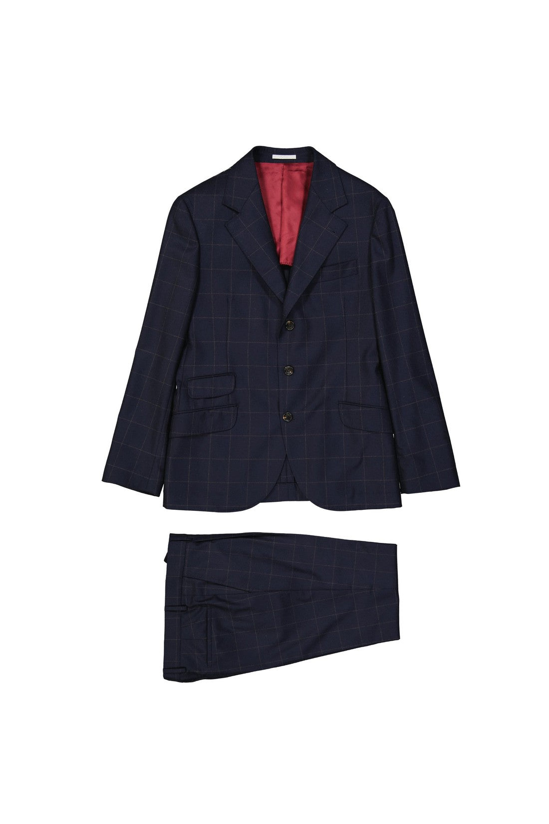 BRUNELLO CUCINELLI-OUTLET-SALE-Brunello Cucinelli Wool Suit-ARCHIVIST