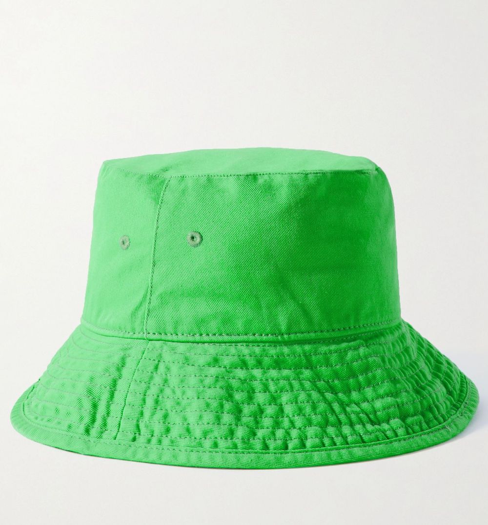 Acne Studios-OUTLET-SALE-Bubble Logo Bucket Hat-ARCHIVIST