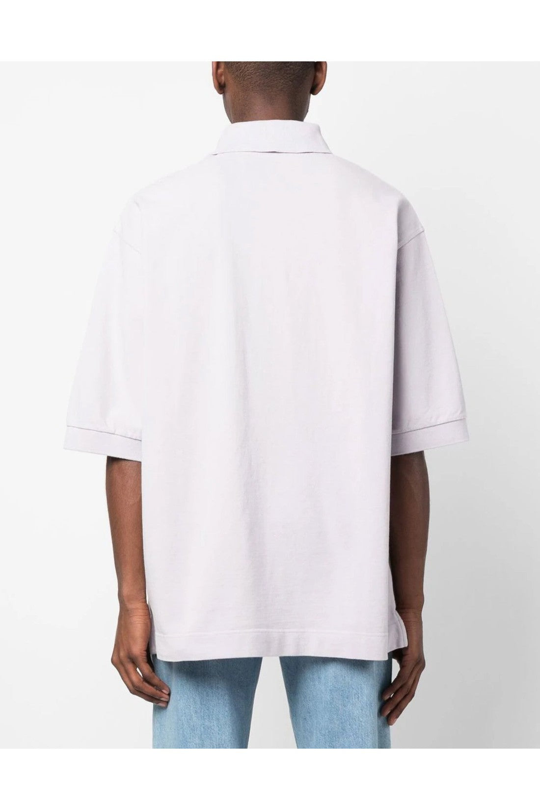 Acne Studios-OUTLET-SALE-Bubble Logo Polo Shirt-ARCHIVIST