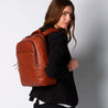 PIQUADRO-OUTLET-SALE-Bucket Bag & Backpack BRAUN-ARCHIVIST