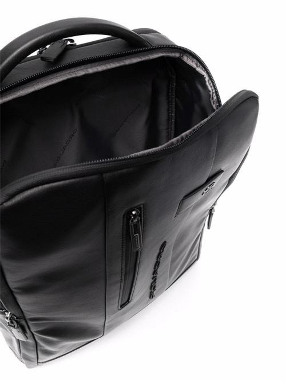 PIQUADRO-OUTLET-SALE-Bucket Bag & Backpack SCHWARZ-ARCHIVIST