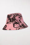 LUISA CERANO-OUTLET-SALE-Bucket-Hut mit Flower-Print-Accessoires-0-pale pink print-by-ARCHIVIST